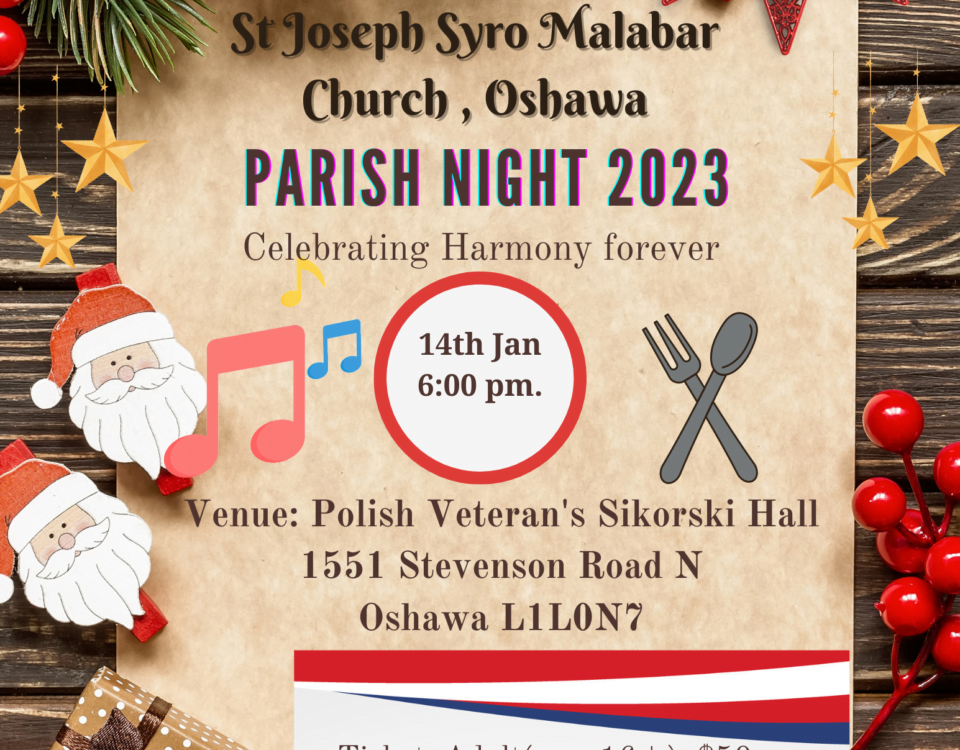 Parish Night Poster